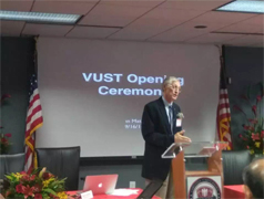 Dr.Mather in VUST Open Ceremony