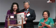 Senator Susan Lee presents Maryland Citation to VUST